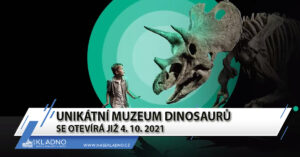 Unikátní muzeum dinosaurů se otevírá 4. 10. 2021