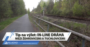 Tip na výlet: In-line dráha na bývalém tělese vlečky Žehrovice – Tuchlovice
